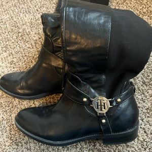 Tommy Hilfiger knee high riding boots